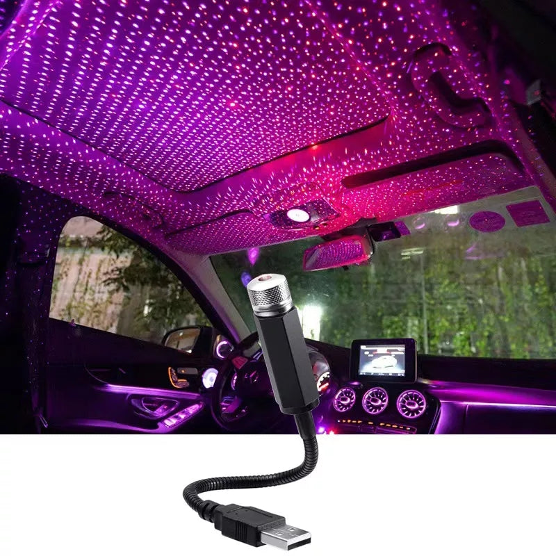 USB LIGHT CAR STAR PROJECTOR 2 in 1